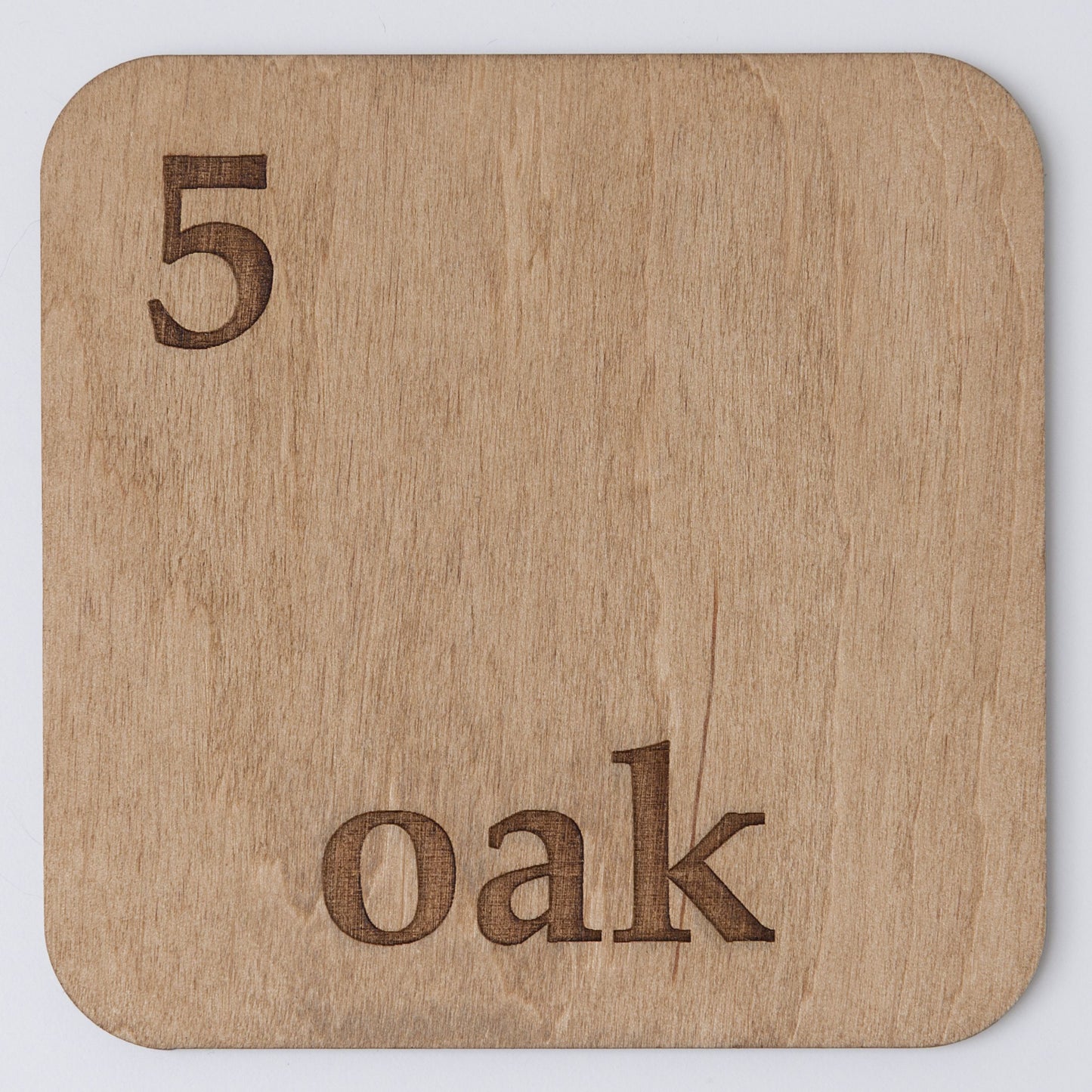 Table numbers wood - Fenix