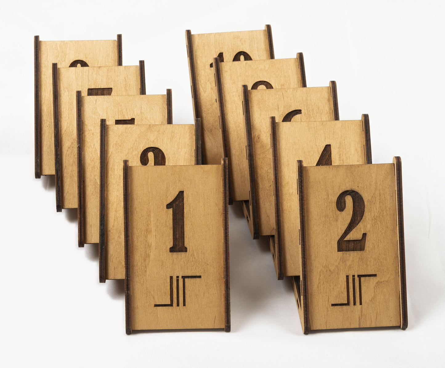 Table numbers wood - Fenix